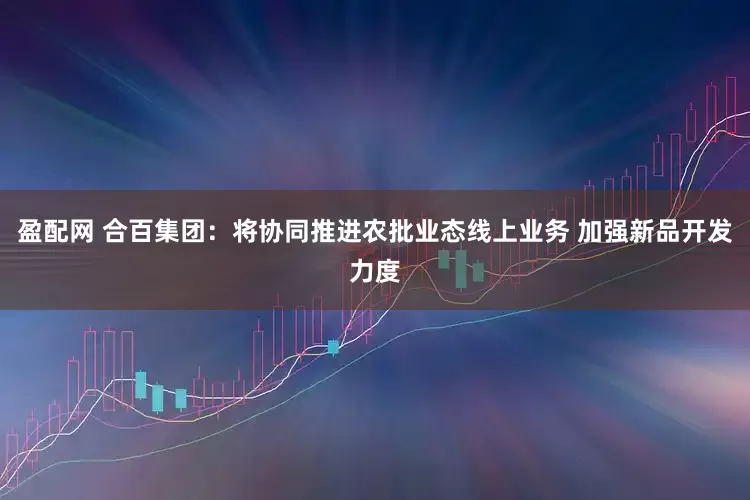 盈配网 合百集团：将协同推进农批业态线上业务 加强新品开发力度